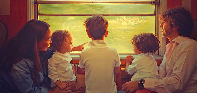 viaje en tren Felipe II viajar con niños